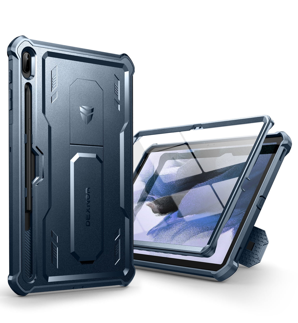 Samsung Galaxy Tab S7 FE 12.4 Inch Case with Screen Protector Kickstand Pen Holder Q965355