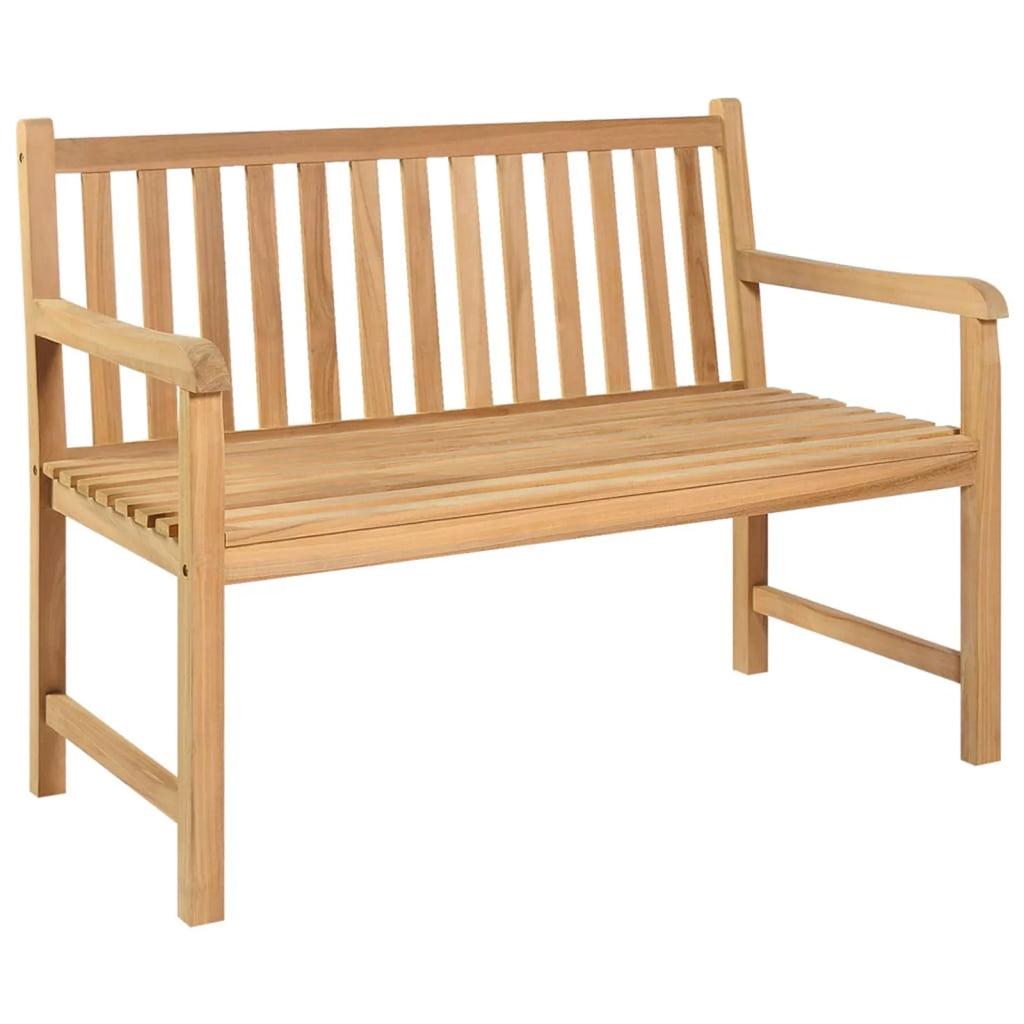 Solid Teak Wood Patio Bench W788