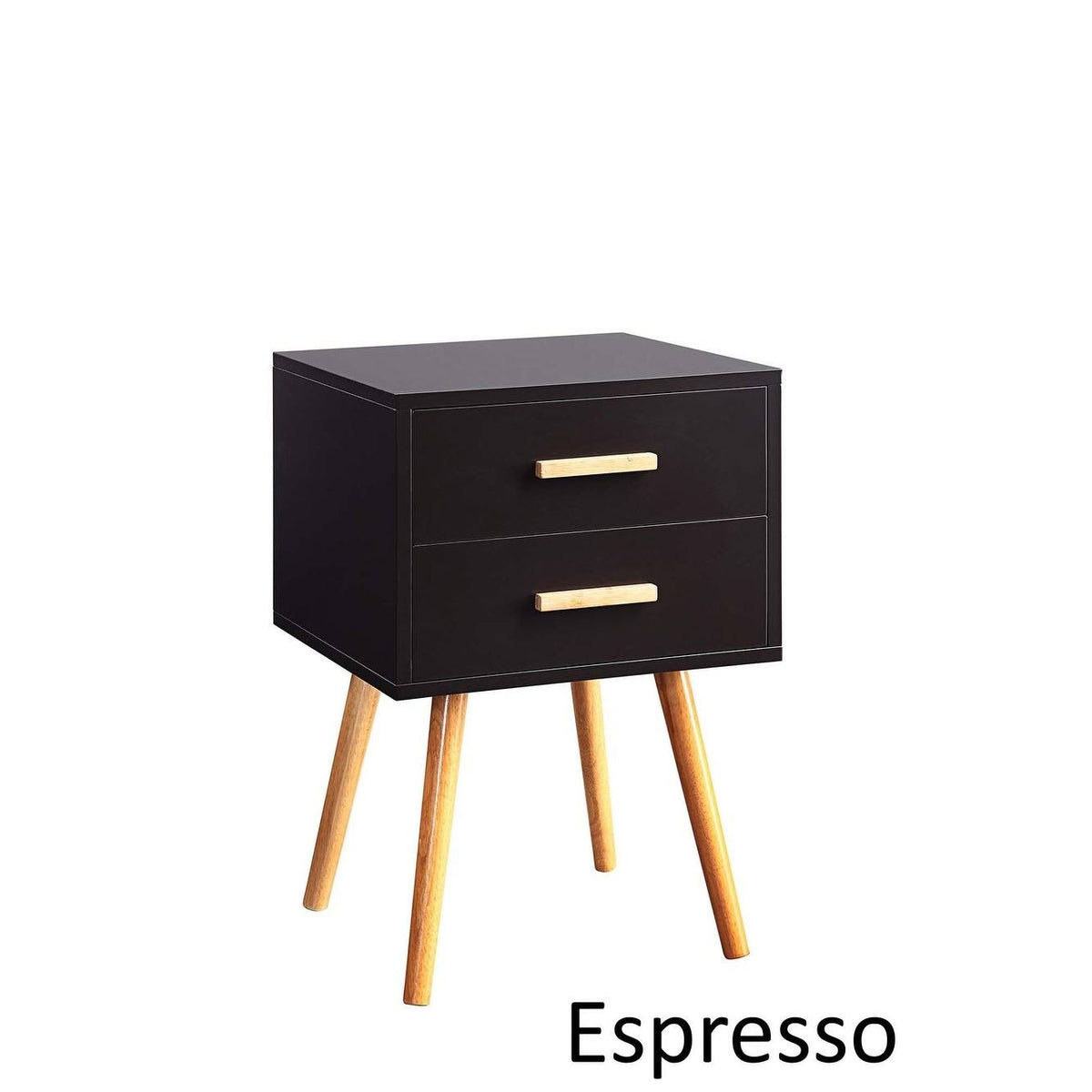 2-Drawer Espresso End Table S959216