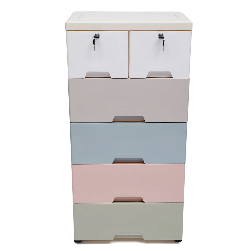 6 Drawer Storage Cabinet with Lock H257581