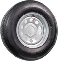 15" 6X5.5 Silver Modular Trailer Wheel with Radial ST225/75R15 10 PLY Tire Mounted E998