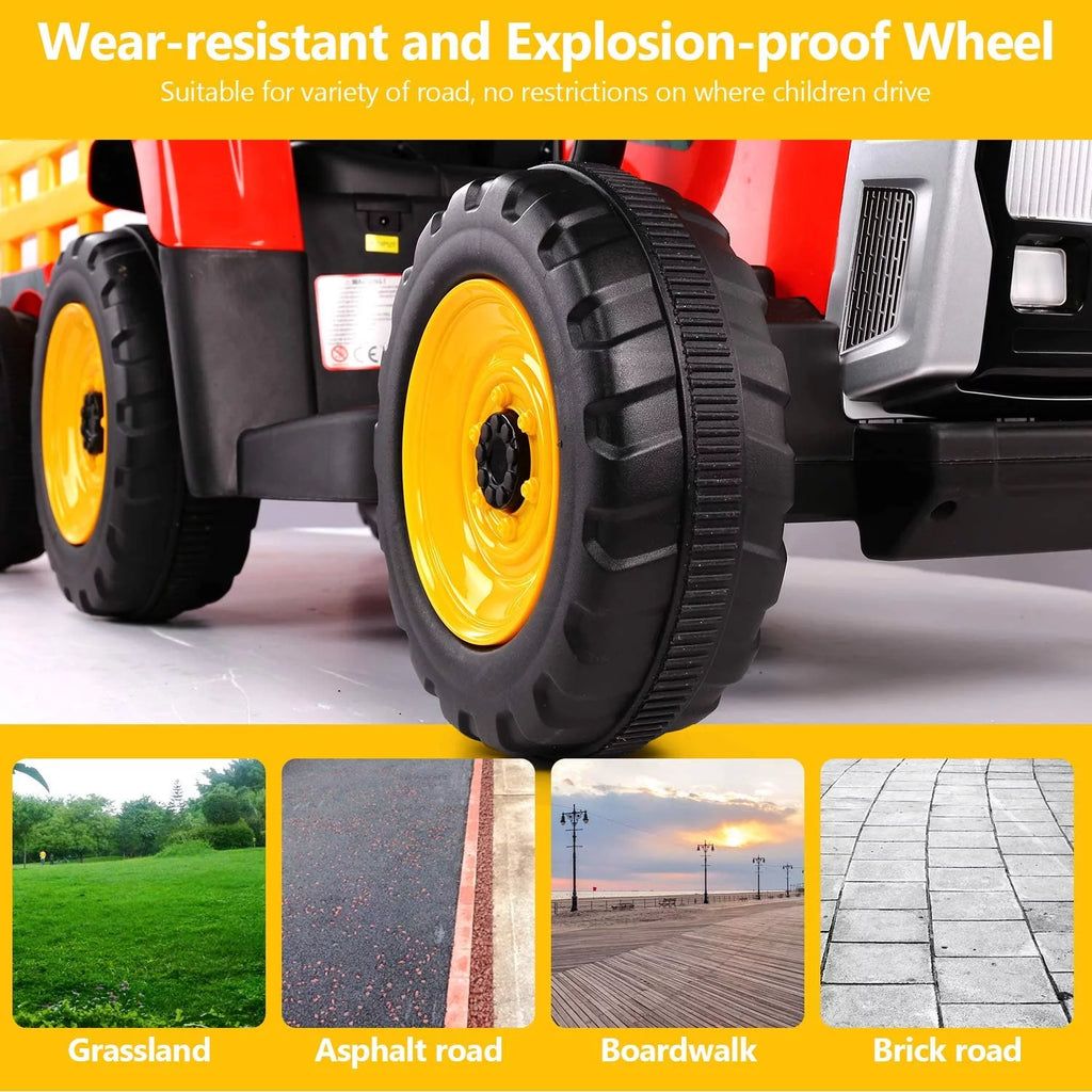 12V 7Ah Kids Electric Tractor with Remote Control L940