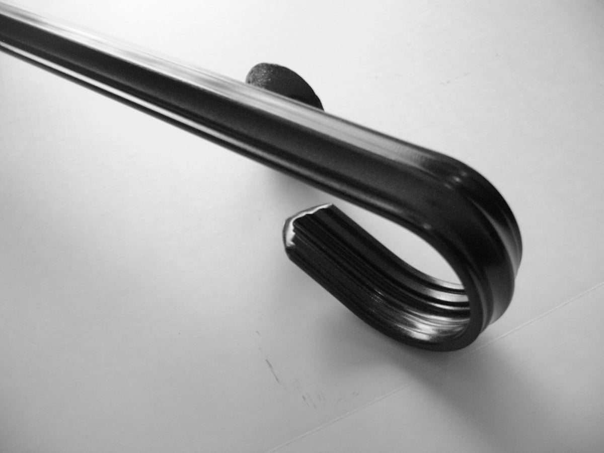 3 Ft Black Wrought Iron Handrail V829330
