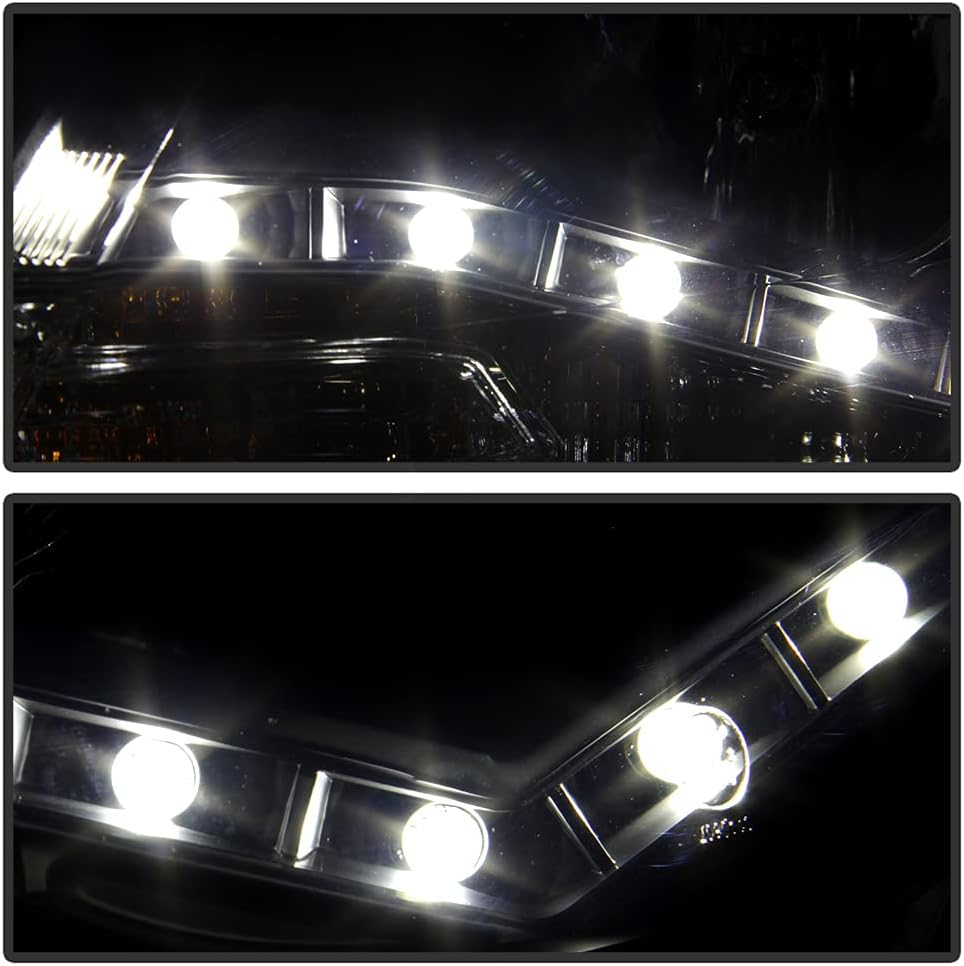 2009-2011 Volkswagen Tiguan Black Housing Projector Headlights I841460