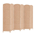 Dark Coffee 4 Panel Room Divider R65775