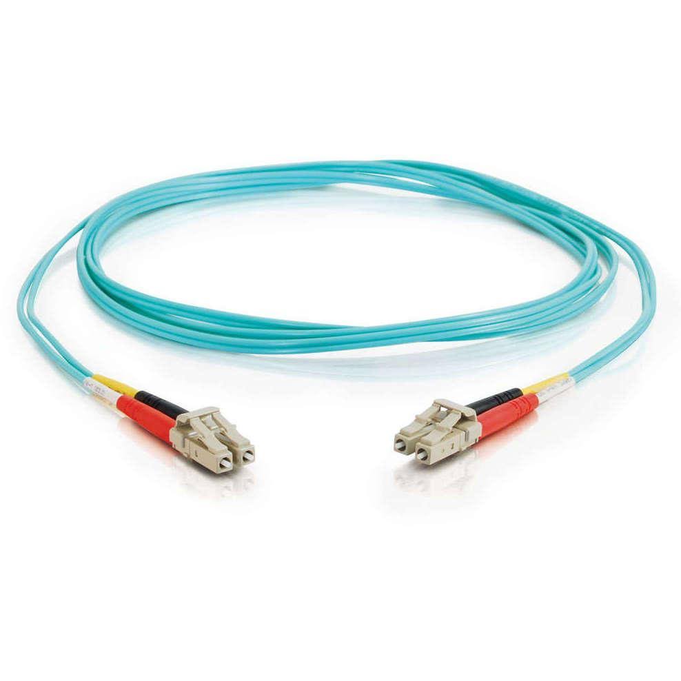 Fiber optic Patch cable OM3 49 ft Aqua X610078
