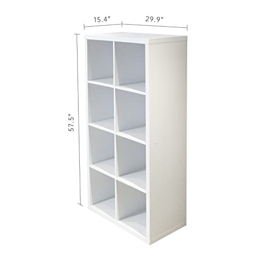 8-cube Open Back Storage Shelf C727853