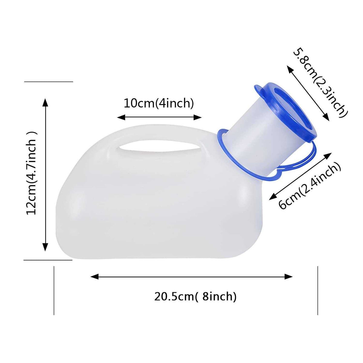 Unisex Portable Urinal with Sealed Lid and Funnel C9600