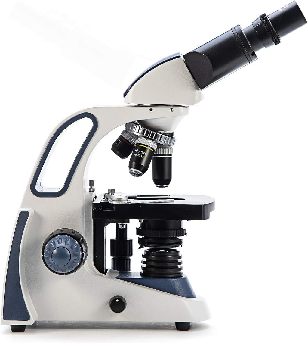 40X-2500X Binocular Compound Microscope with Wide-Field 10X and 25X Eyepieces G172092