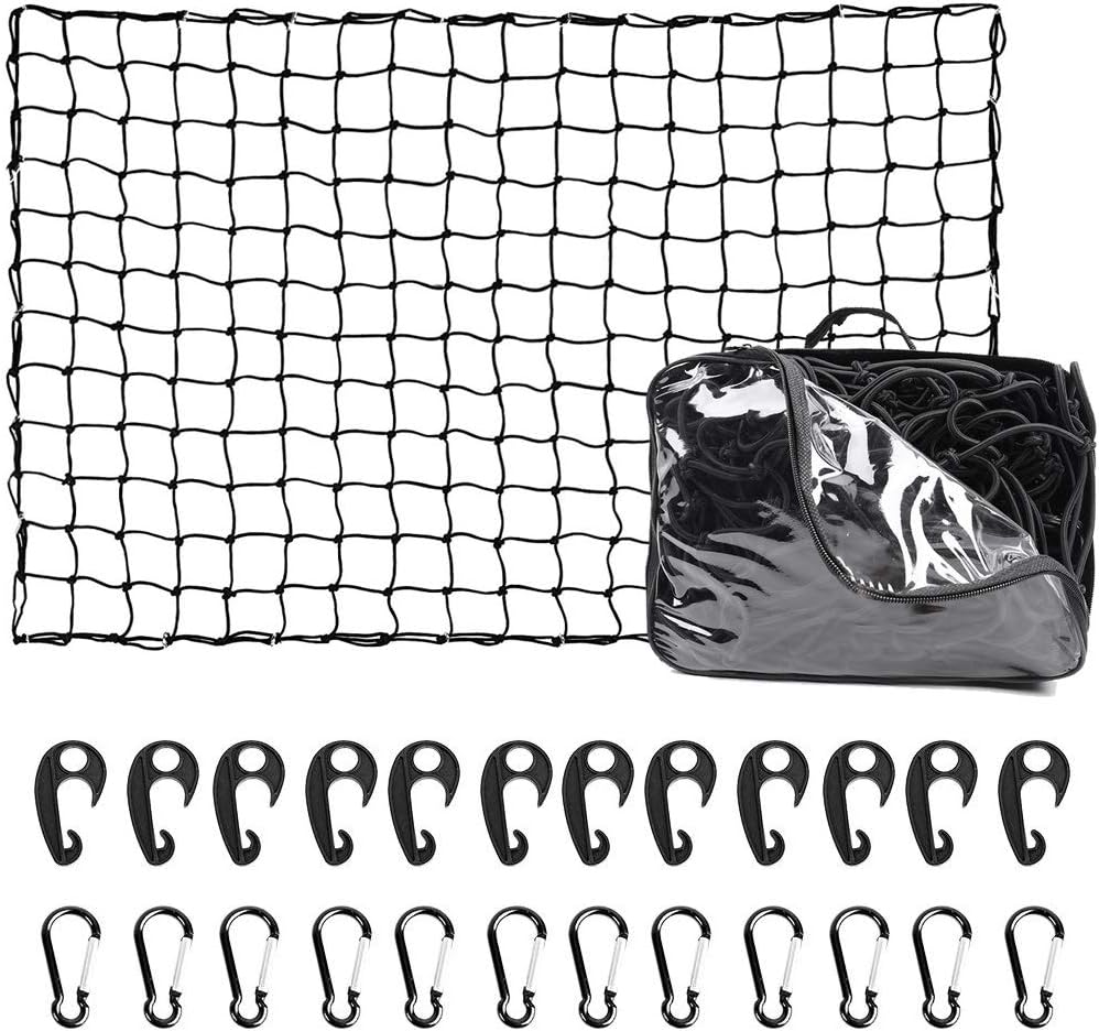 Roof Rack Basket Rooftop Cargo Carrier with Cargo Net and Bag Y469140