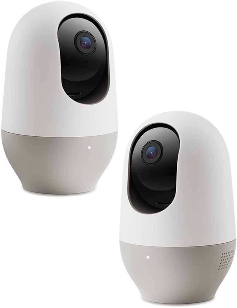 Indoor 1080P WiFi Security Camera Two Pack L98623