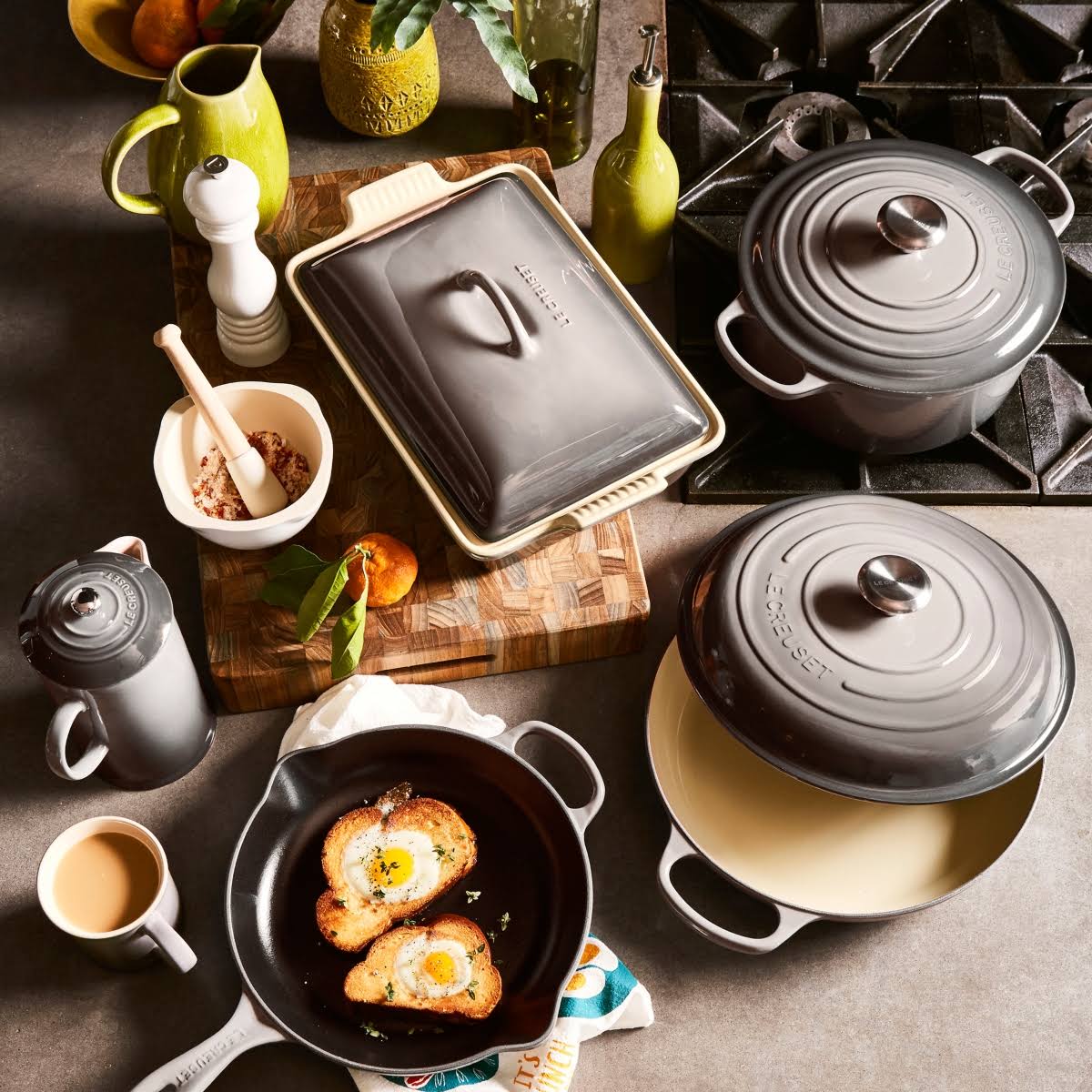 3.5-Quart Cast Iron Braiser L2855