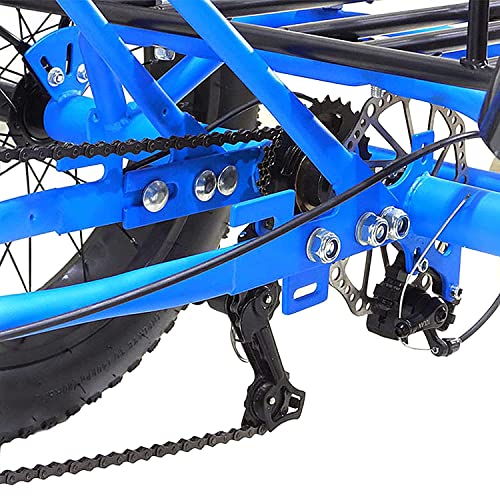 7 Speed 20 Inch Fat Tire Adult Tricycle with Shopping Basket C876505