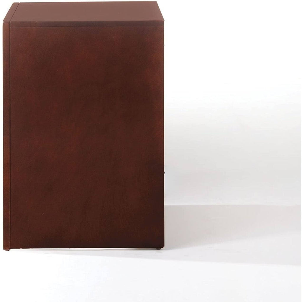 Brown Cherry 2-Drawer Nightstand U71009