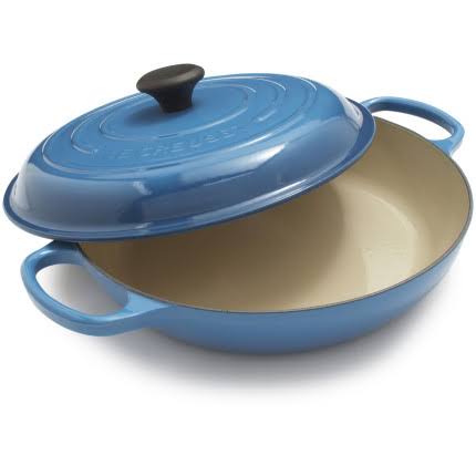 3.5-Quart Cast Iron Braiser L2855