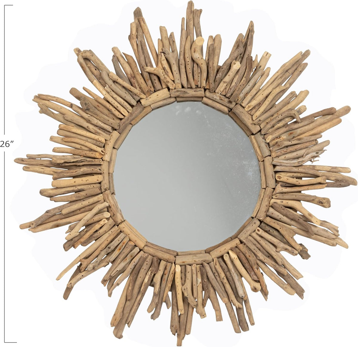 Driftwood Sunburst Mirror T32354