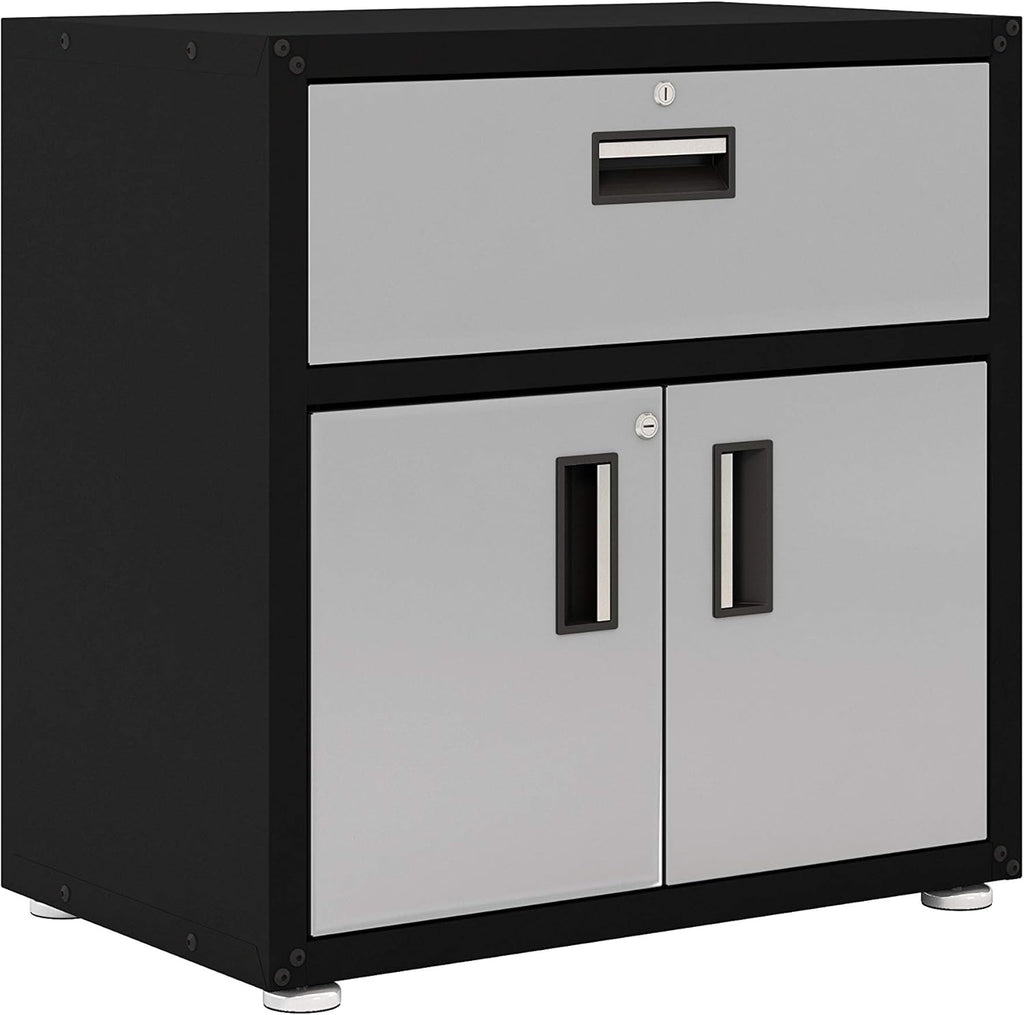 One Drawer Steel Cabinet with 2 Doors Z44900