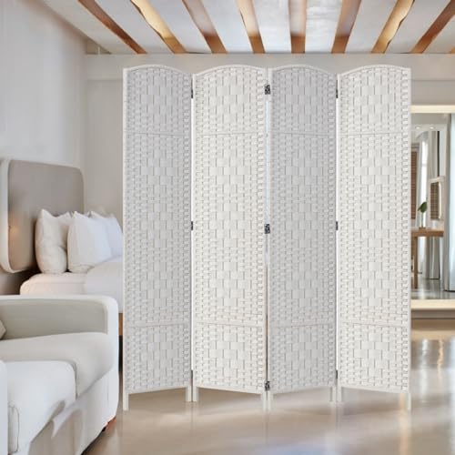 Dark Coffee 4 Panel Room Divider R65775