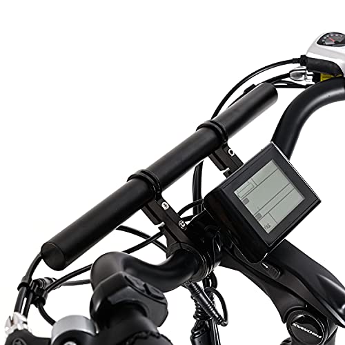 Black Aluminum Alloy 30cm Handlebar Extender N994
