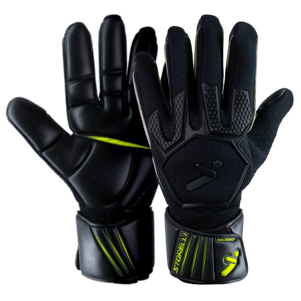 Black Goalkeeper Gloves B4304