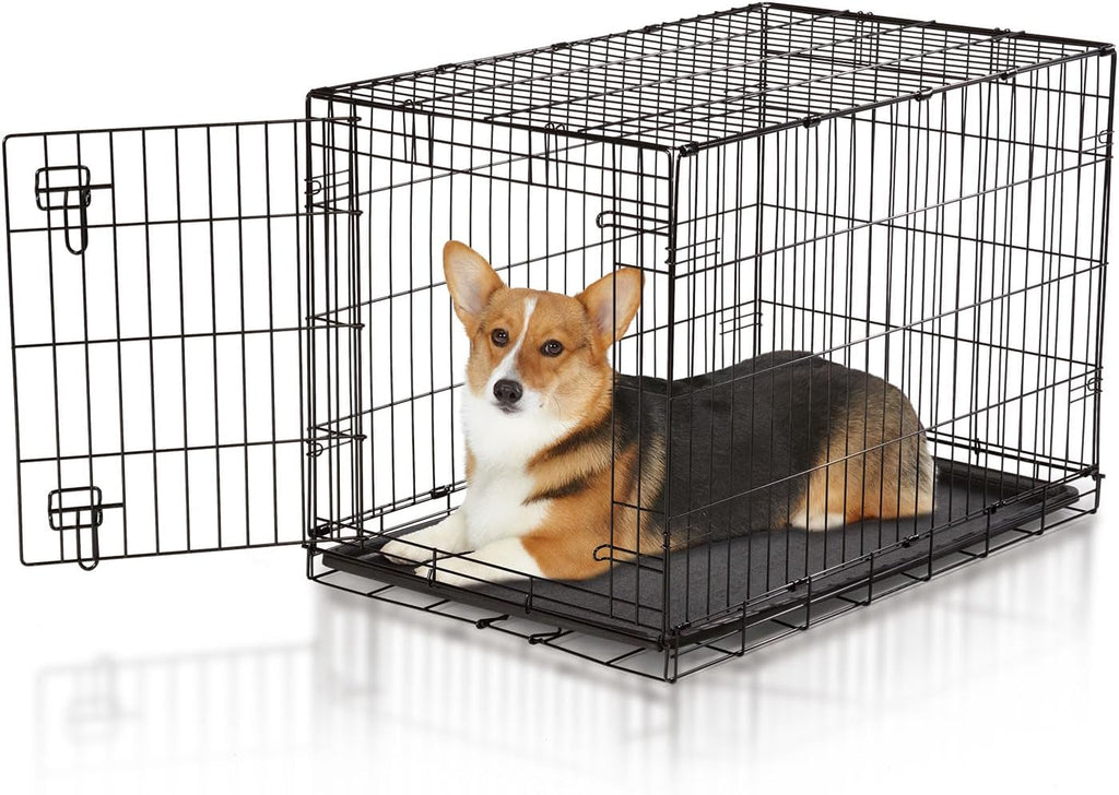 Black Medium-Large Dog Crate V890360