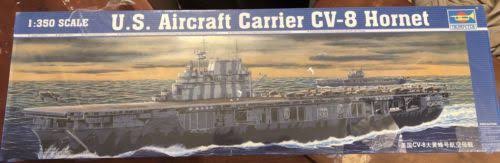 1/350 USS Hornet CV8 Aircraft Carrier Model Kit N6343
