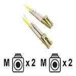 Fiber optic Patch cable OM3 49 ft Aqua X610078