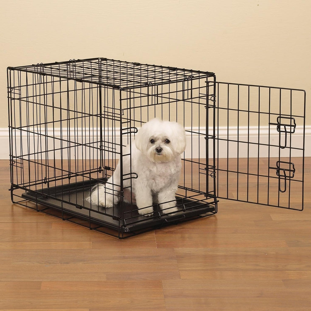 Black Medium-Large Dog Crate V890360