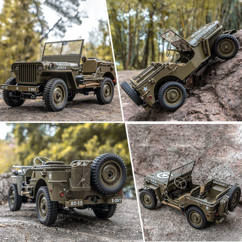1/12 4x4 RC Rock Crawler with LED Lights B589516