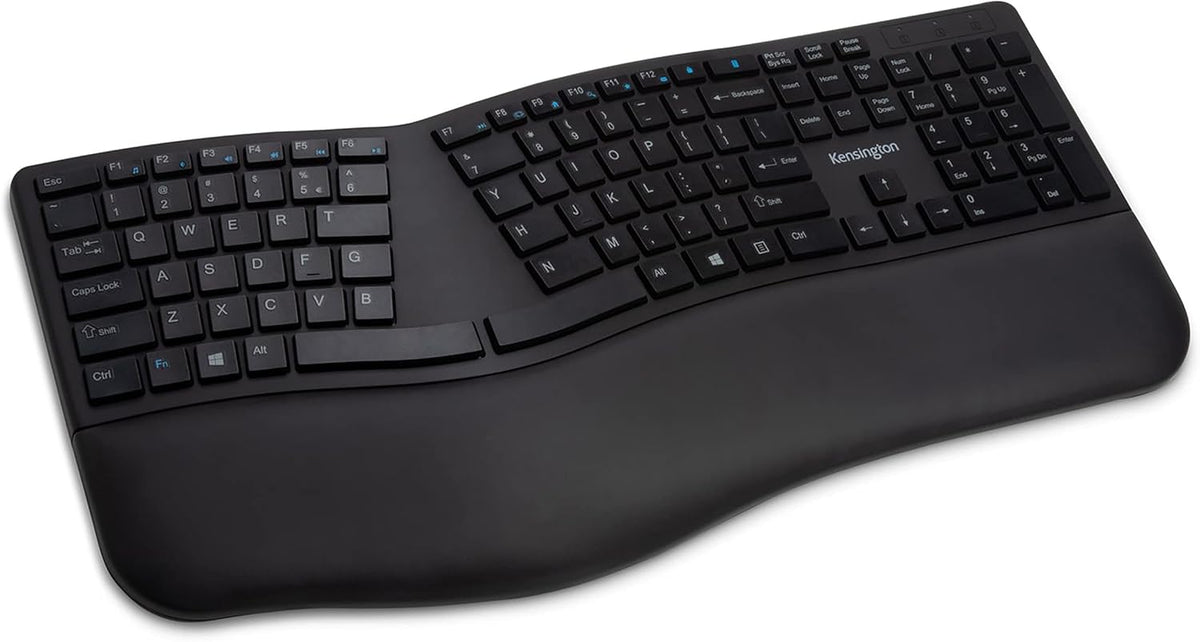 Black Ergonomic Wireless Keyboard Pack of 2 F683002