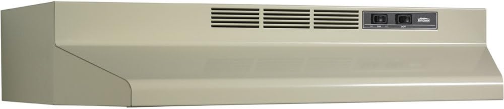 Black 24-Inch Two-Speed Convertible Range Hood Insert with Light T165296