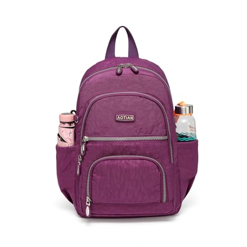 Mini Daypack with Anti-Theft Back Zipper Pocket, Durable Small Lightweight Backpack, Height 13 inches U3763