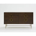 Acacia 6 Drawer Double Dresser F1430