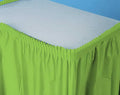 Fresh Lime Plastic Tableskirt I152251