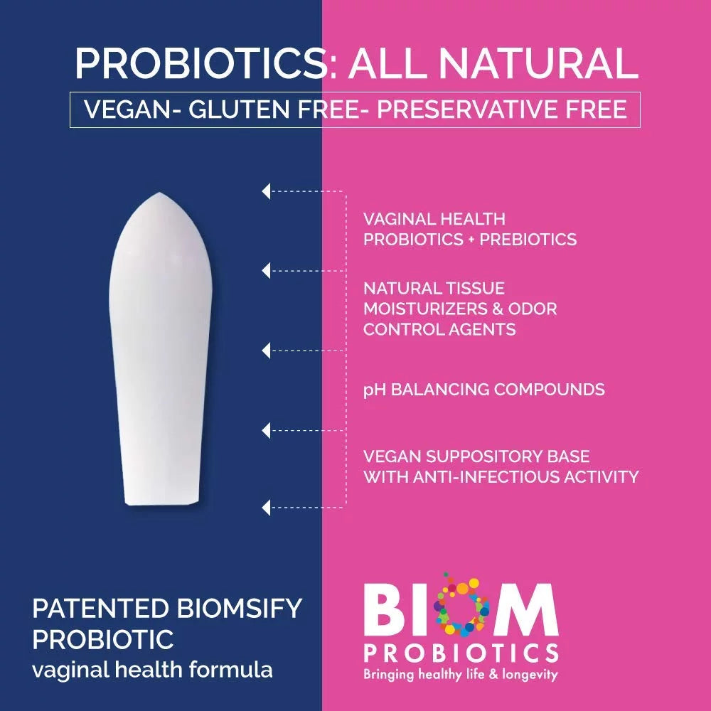 15 Count Vaginal Probiotic Suppository L5845
