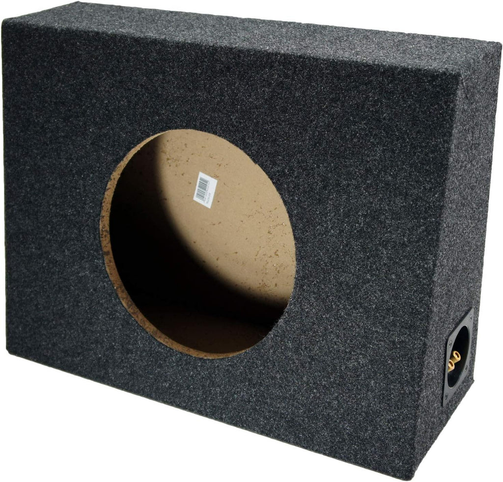 Compatible with Universal Regular Standard Cab Truck Single 10 Loaded Sub Box Enclosure with Amplifier T427