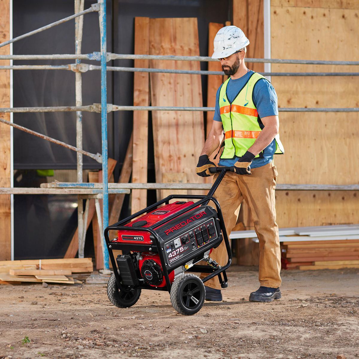 4375 Watt Gas-Powered Portable Generator O869