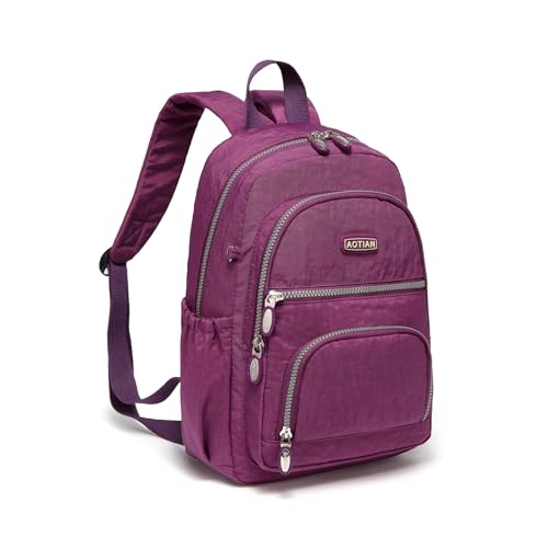 Mini Daypack with Anti-Theft Back Zipper Pocket, Durable Small Lightweight Backpack, Height 13 inches U3763