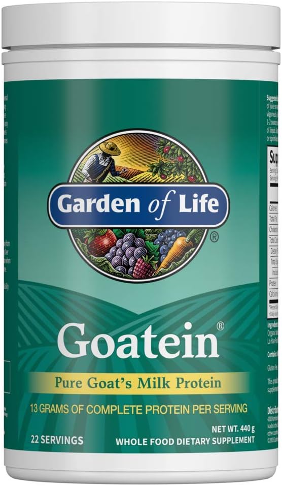 Goat Protein Powder, 22 Servings, 15.5 Ounce Pack of 2 J470