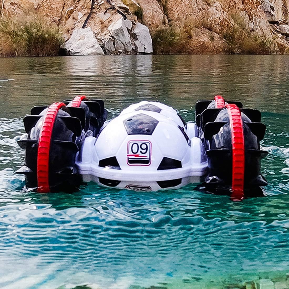 Remote Control Car 4WD Waterproof with 2 Rechargeable Batteries K360