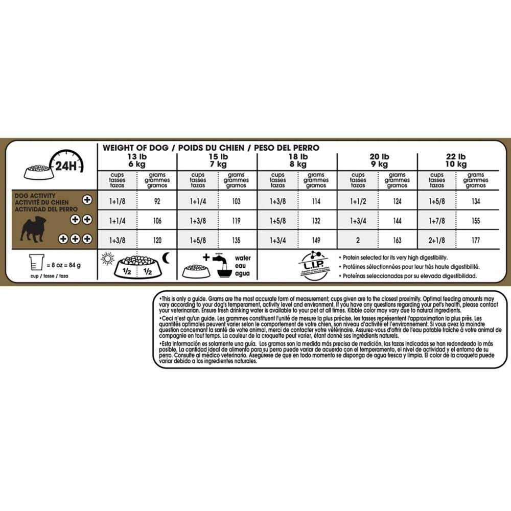 Pug Adult Dry Dog Food M711