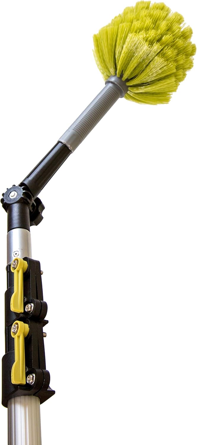 Telescoping Extension Pole with Cobweb Duster A2427