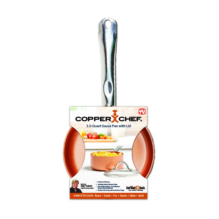 2.5 Quart Nonstick Sauce Pan T645918
