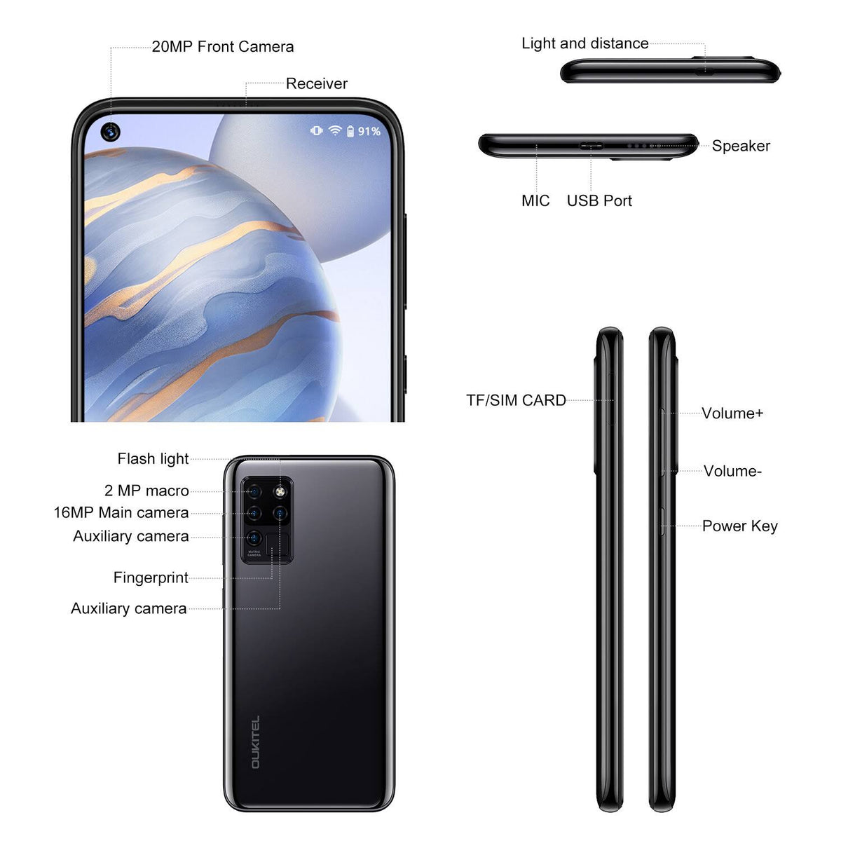 4GB 64GB Blue Smartphone A812751