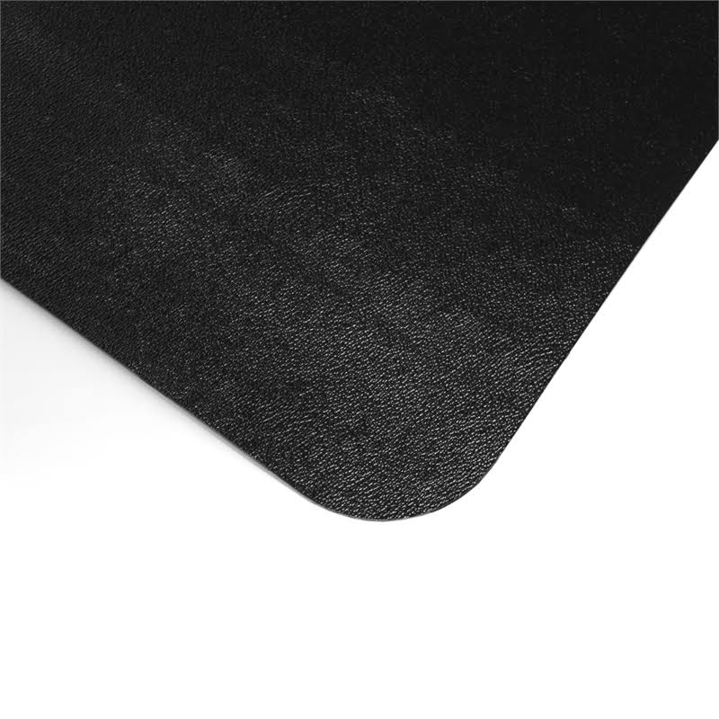 Black Chair Mat with Lip for Low Pile Carpets G650