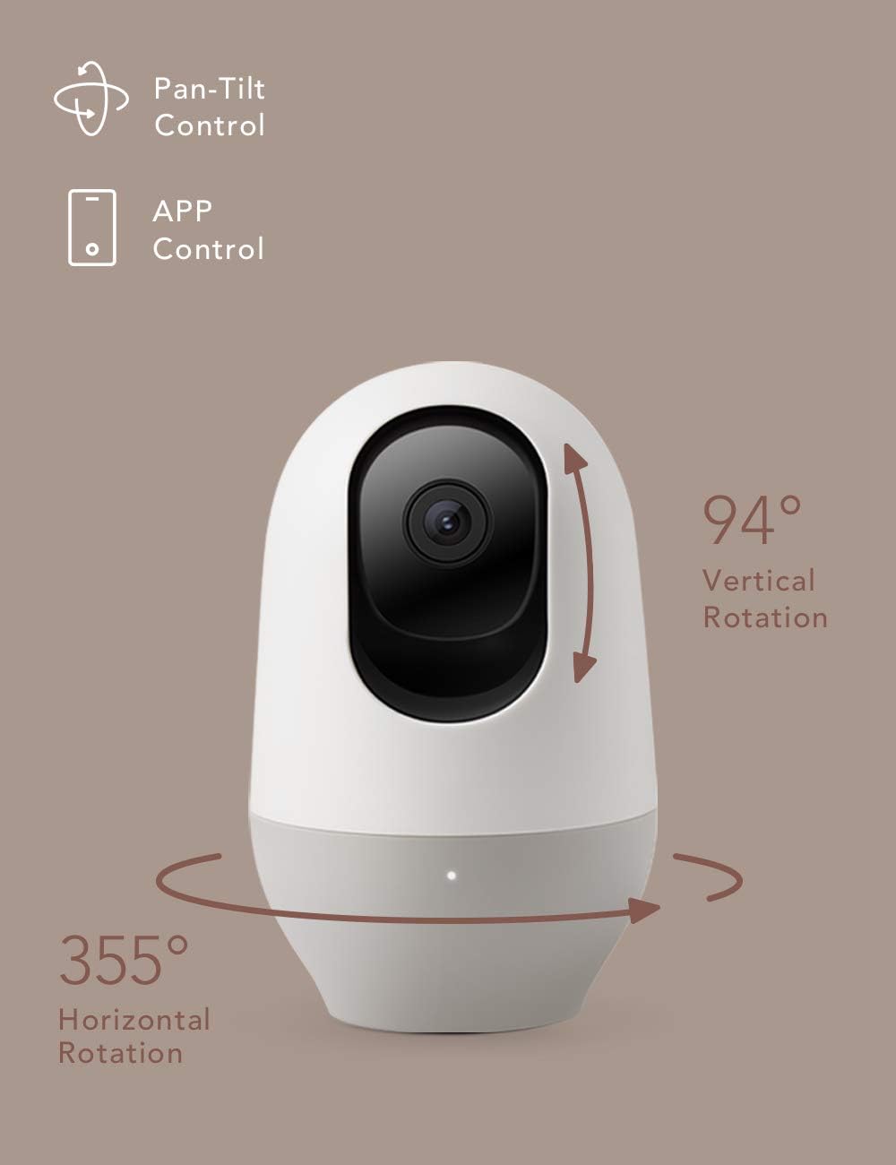 Indoor 1080P WiFi Security Camera Two Pack L98623