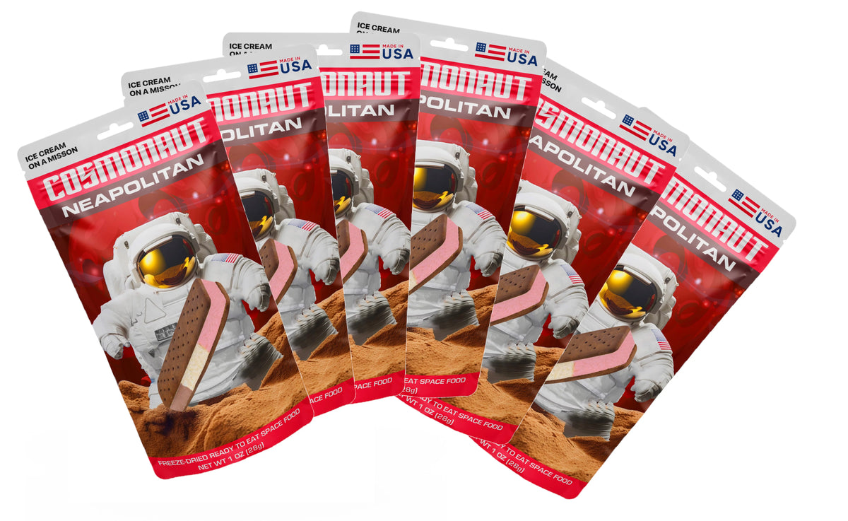 Neapolitan Freeze Dried Ice Cream Sandwich, 6 Count R316