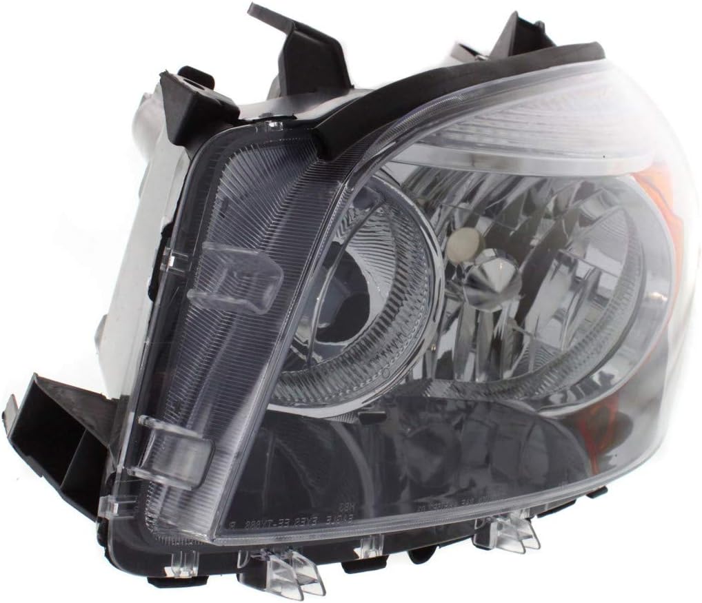 For Toyota RAV4 Headlight 2006 2007 2008 Driver and Passenger Side Pair Clear Lens Black Interior Sport Model B4660