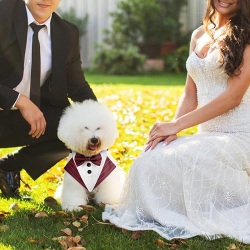 Adjustable Dog Bowtie Bandana L184