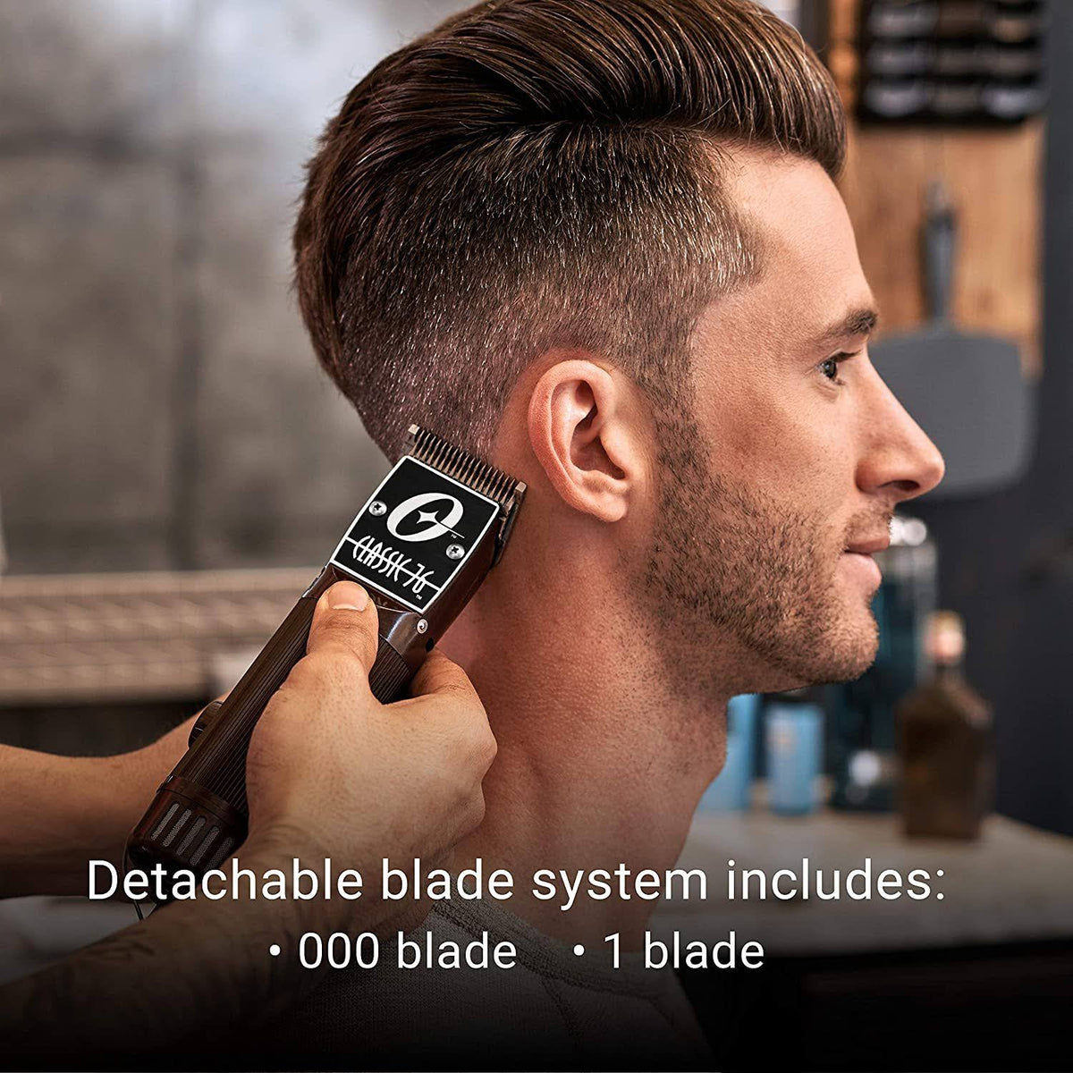 Purple Professional Hair Clipper C724